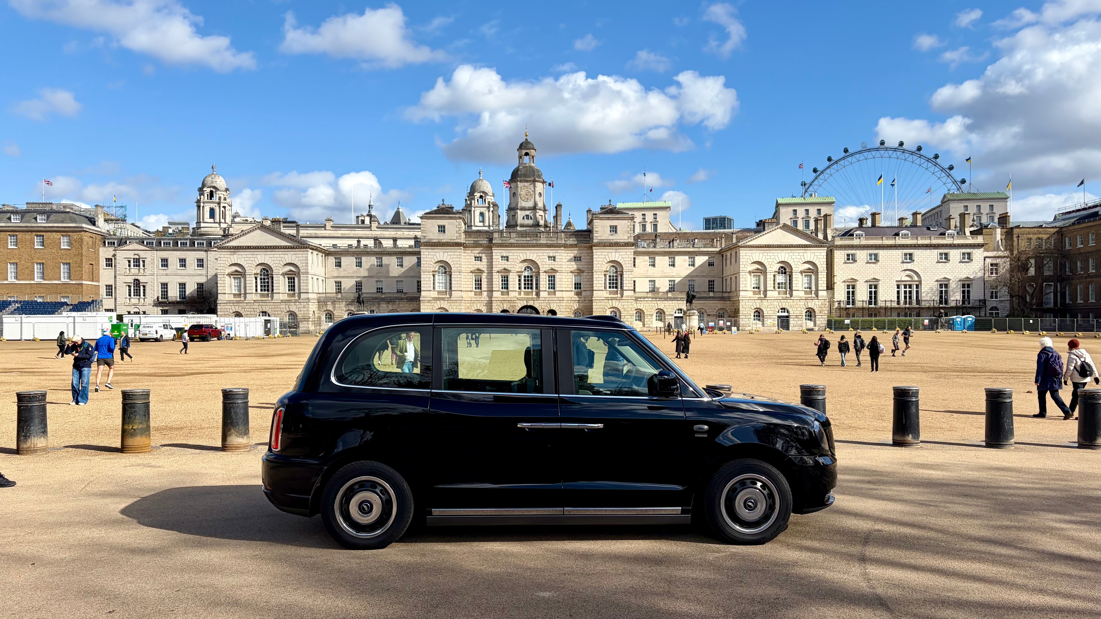 Black cab at Horse Guards Parade
