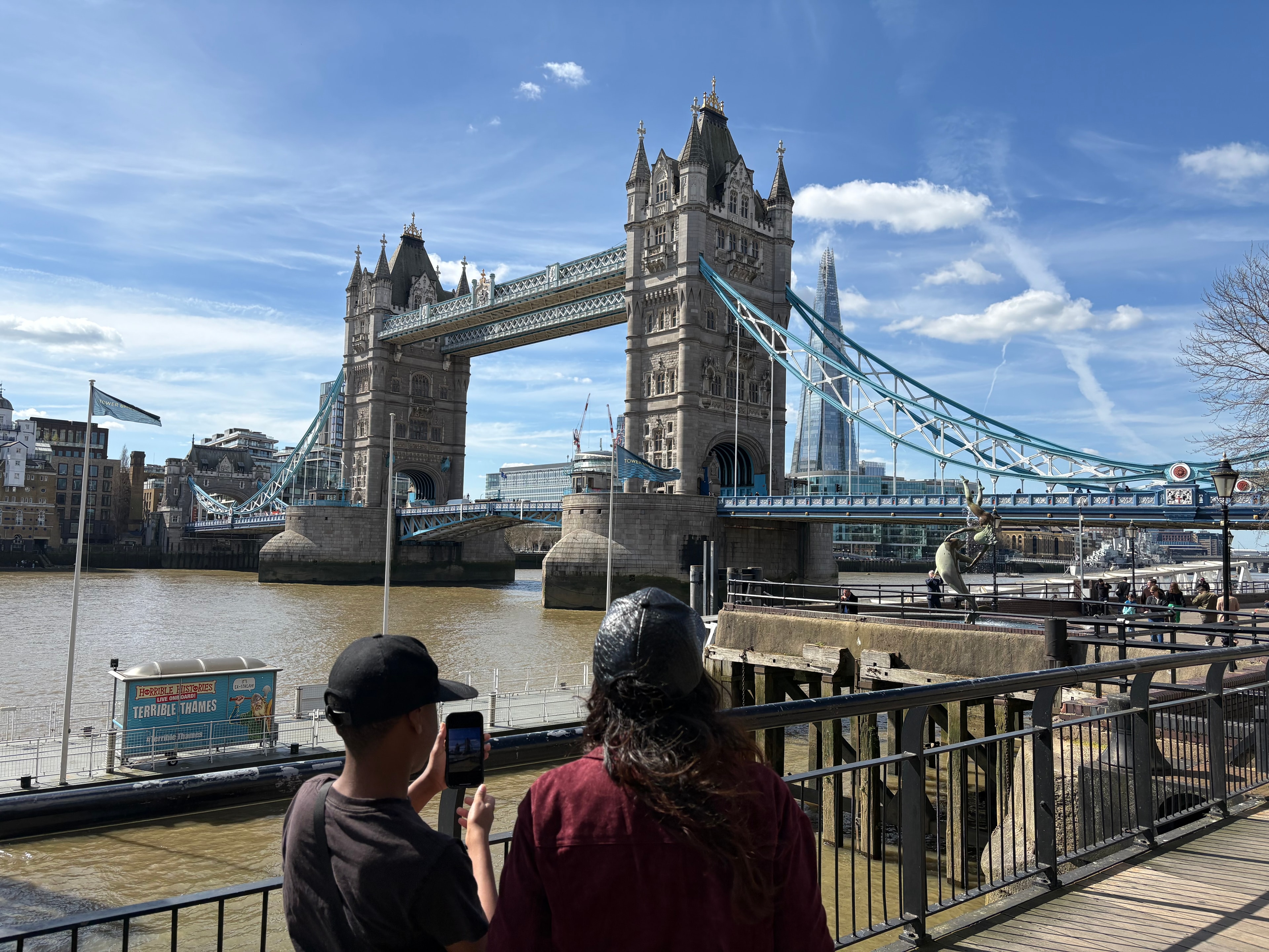 Guests at Tower Bridge London