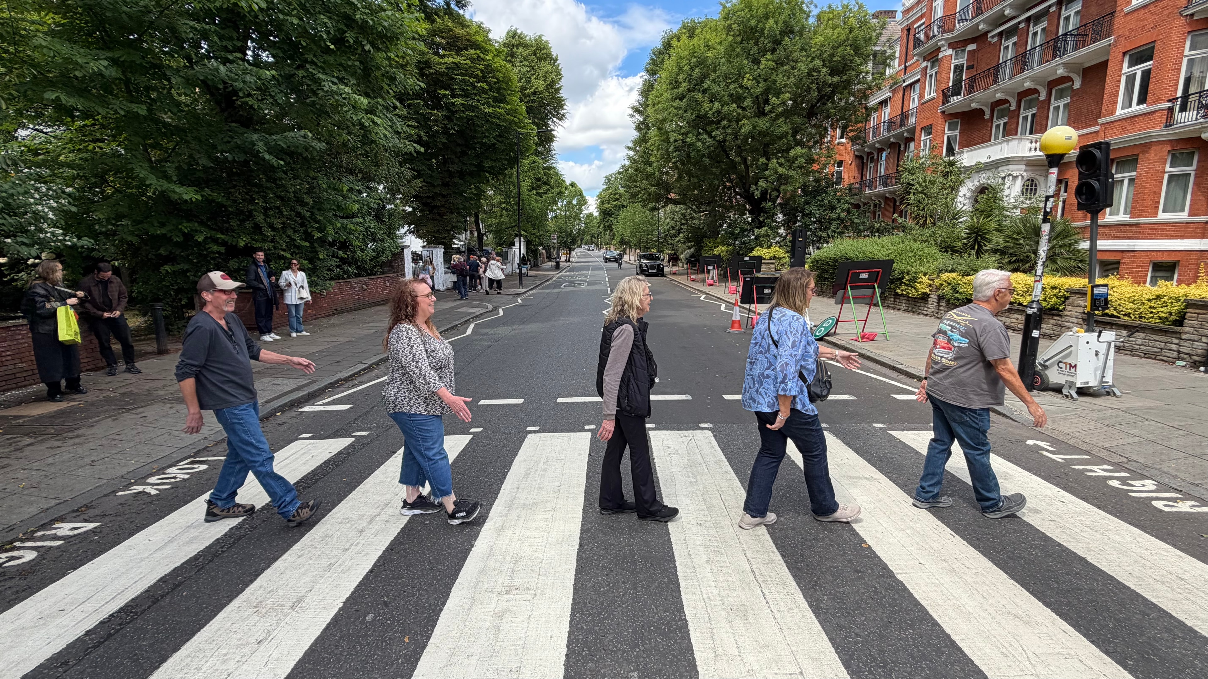 Abbey Road zebra crossing London